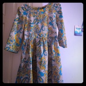 Summer mini floral dress